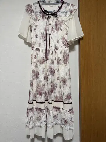 axes femme 플라워 프린트 원피스