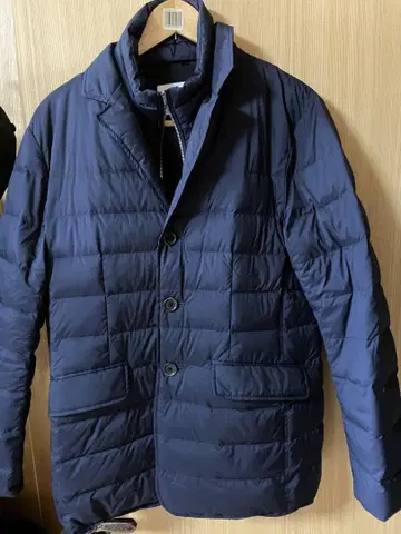 울 다운 자켓 사이즈 M 네이비