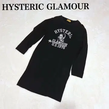 HYSTERL 블랙 긴팔 원피스