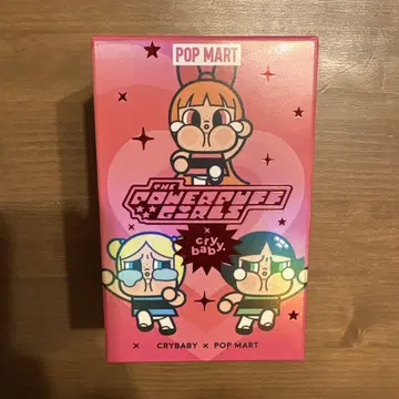 POP MART Crybaby 파워퍼프걸스 피규어