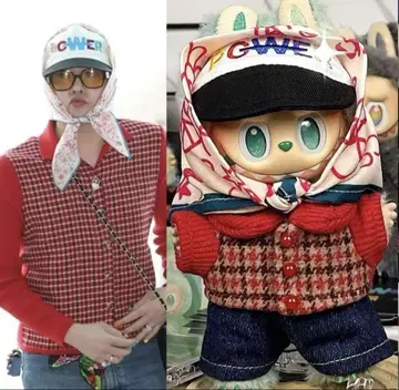 LABUBU 라브브 의류 의상 g-dragon POWER