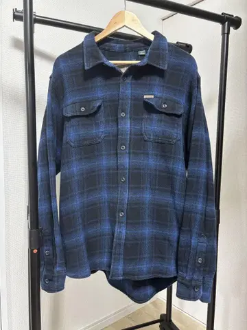 ORVIS 섀도우 체크 플란넬 셔츠