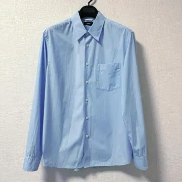 띠어리 멘 코튼 셔츠 LT BLUE