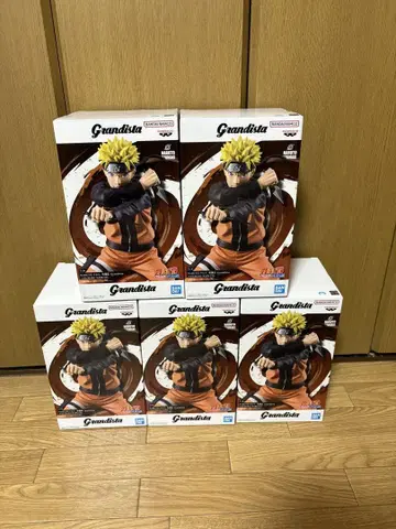 NARUTO 나루토 돌풍전 Grandista 우즈마키 피규어 5체