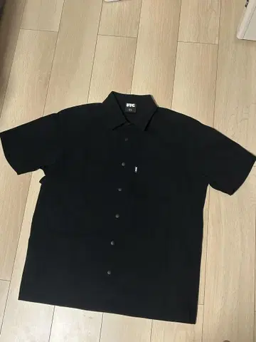 FTC 반팔 셔츠 M 블랙 DOT AIR SHIRTS 도트 에어 셔츠
