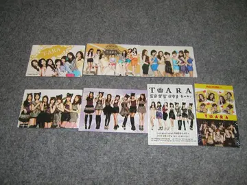 T-ARA 집합 카드 7장 세트 (LOTTE 외)