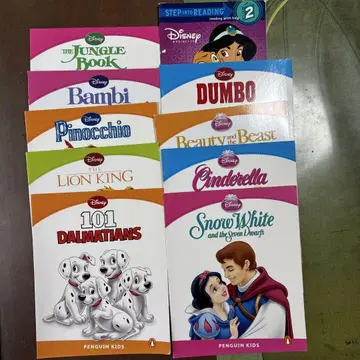 Disney 그림책 세트 9권 + 스텝 인 리딩