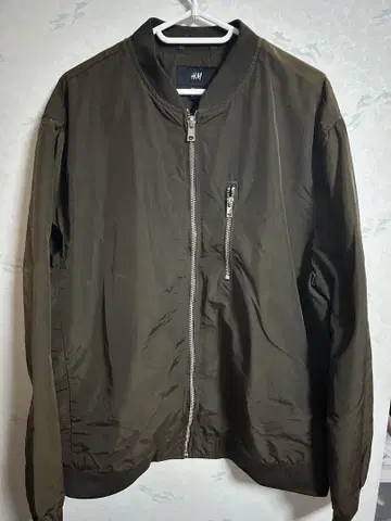 H&M MA-1 자켓 L 올리브 그린