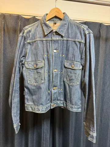90s 일본제 Wrangler 11MJ 복각 데님 자켓 S-M 사이즈