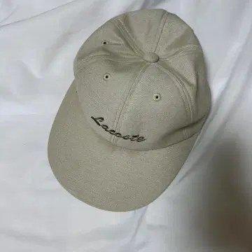 Lacoste 라코스테 베이지 캡 프리 사이즈