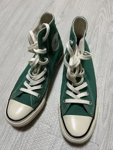 CONVERSE ALL STAR 그린 하이컷 스니커즈 새상품