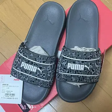PUMA 레오파드 무늬 스포츠 샌들