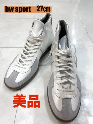 bw sport 스니커즈 27cm 화이트 저먼 트레이너 새상품급