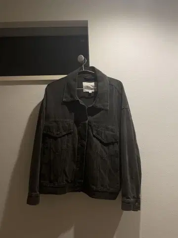 블랙 데님 자켓 COS 코스