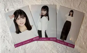 노기자카46 토미사토 리나 어깨 트임 상의 컴프 브로마이드