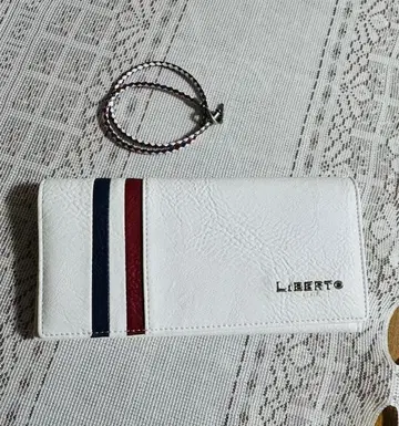LiBERTO EDWIN 에드윈 트리콜로르 장지갑 & 팔찌