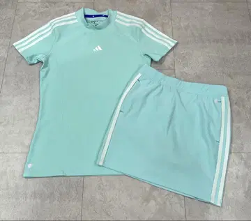 adidas 골프웨어 쓰리 스트라이프 스트레치 셋업