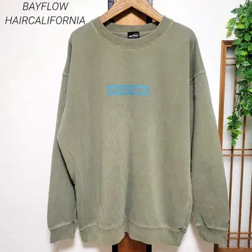 BAYFLOW HAIRCALIFORNIA 베이플로우 맨투맨