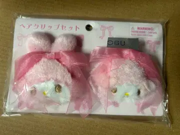 마이멜로디 피아노 헤어 클립 세트 리본 공주