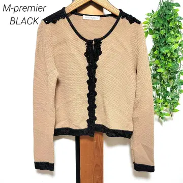 M-premier BLACK 엠프리미어 블랙 가디건 비즈
