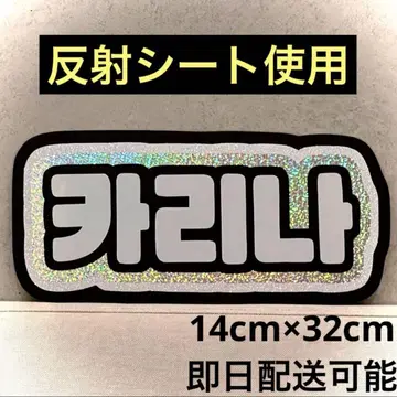 aespa 에스파 카리나 네임 보드