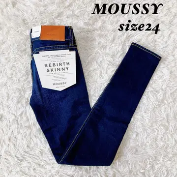 [미사용 새상품] 택 포함 MOUSSY 마우지 스키니 데님 24