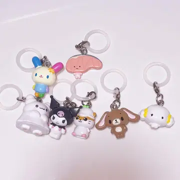 산리오 캐릭터 키링 7세트