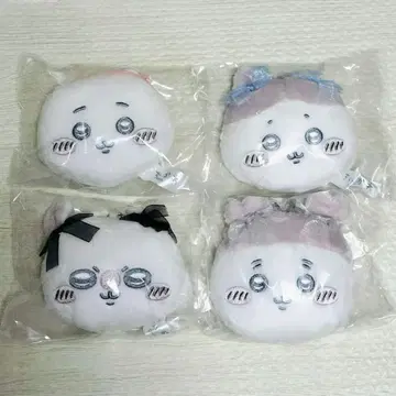 치이카와 (먼작귀) 마스코트 거울 리본 4종 세트