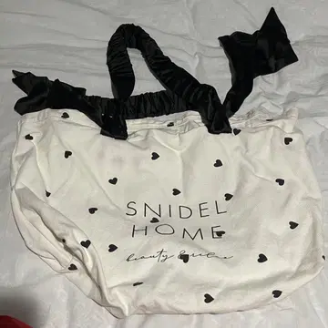 SNIDEL HOME 하트 무늬 토트백
