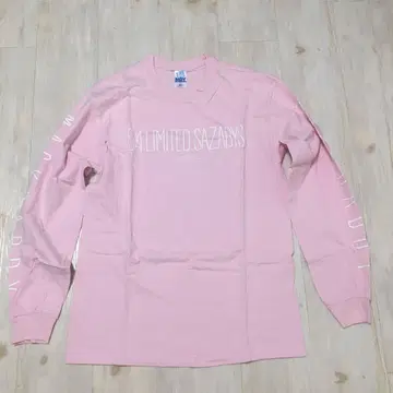 04 LIMITED SAZABYS 핑크 롱T셔츠 M