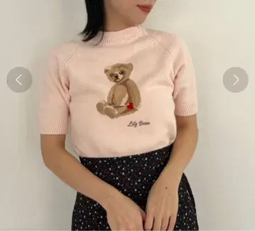 Lily Bear 하트 모티브 니트