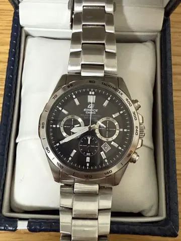 CASIO EDIFICE 블랙