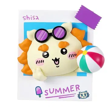 MINISO 치이카와 (먼작귀) 중국 한정판 폭염의 여름 마그넷 시사