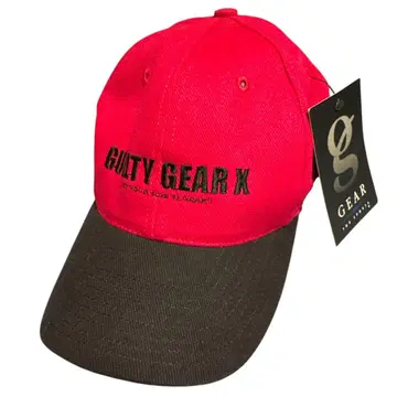 [ 미사용/레어 ] GUILTY GEAR X 캡 빨간색 길티기어 제크스