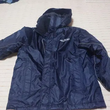 JAA 방수 나일론 자켓 M 네이비 일본항공고등학교