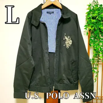 U.S. POLO ASSN. 유에스플로어슨 빅 로고 블루종