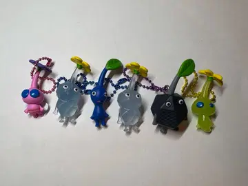 피크민 키링 6개