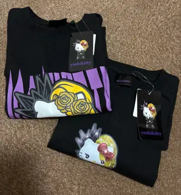 yoshikitty 긴팔 셔츠 2장 세트