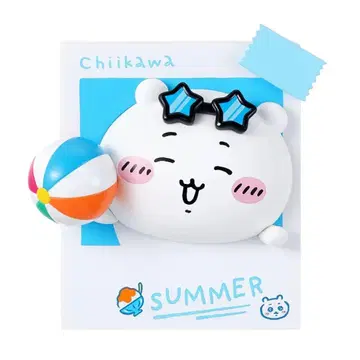 MINISO 치이카와 (먼작귀) 중국 한정판 폭염의 여름 마그넷