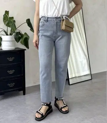 프로즈베일 스트레치 테이퍼드 데님