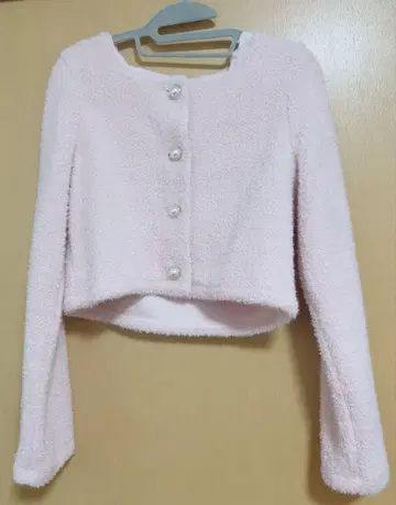 [ 새상품 미사용 세탁 완료 ] 라메 재킷 x 미니 스커트 셋업