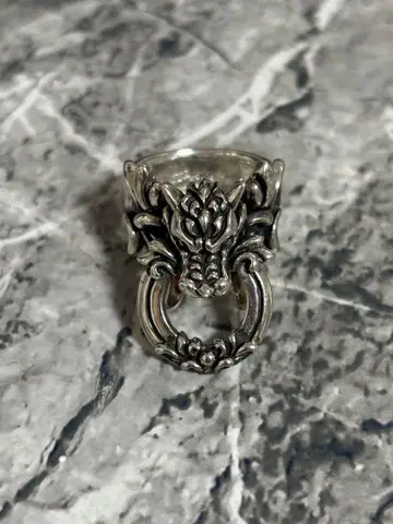 드래곤 모티브 실버 925 반지