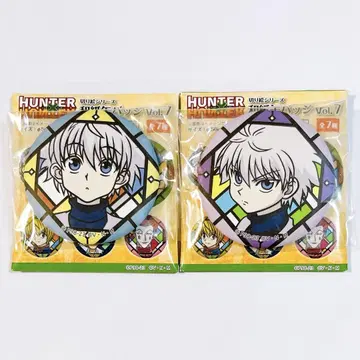 HUNTER x HUNTER 와시 캔뱃지 Vol.7 키루아 2개 세트