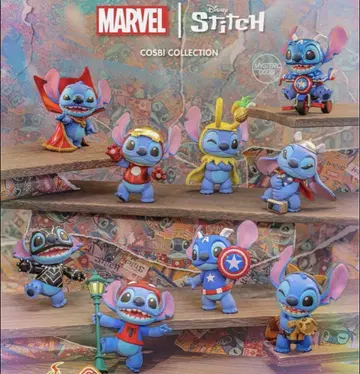 cosbi MARVEL x STITCH 컴플리트 ( 시크릿 포함 )