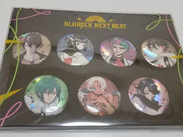 NIJIROCK NEXT BEAT 캔뱃지 6개 세트