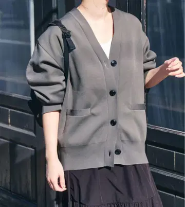 JOURNAL STANDARD 워셔블 V넥 가디건