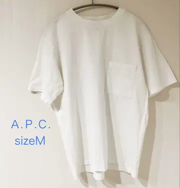 A.P.C. 백프린트 T셔츠