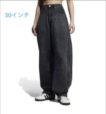 adidas Adilenium 바나나 핏 워시드 데님