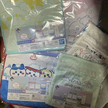 치이카와 (먼작귀) 제일복권 뭔가 포근한 치이카와의 온천 H상 5개 세트