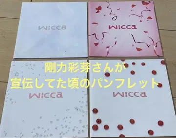 고리키 아야메 Wicca 팜플렛 4개